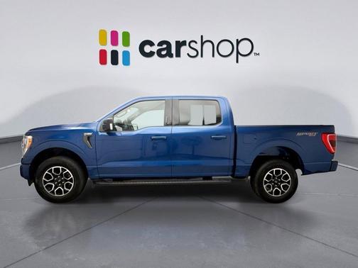 ATLAS BLUE METALLIC 2022 Ford F-150 XLT