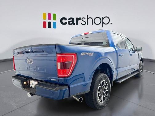 ATLAS BLUE METALLIC 2022 Ford F-150 XLT