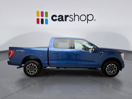 ATLAS BLUE METALLIC 2022 Ford F-150 XLT
