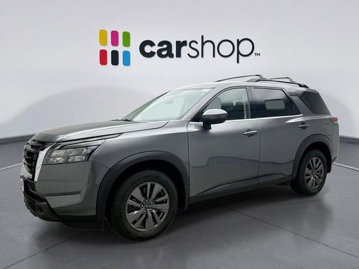 Gun Metallic 2023 Nissan Pathfinder SV 4WD