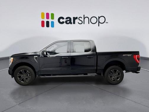 AGATE BLACK METALLIC 2021 Ford F-150 XLT