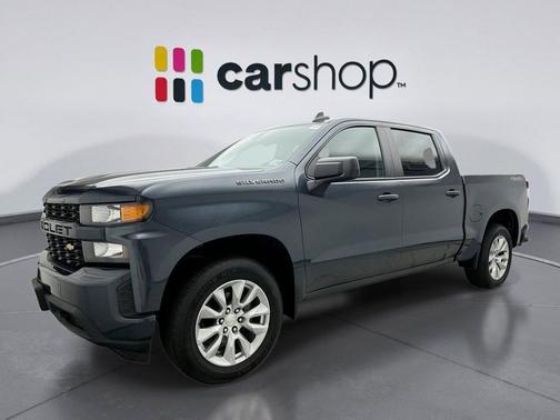 Shadow Gray Metallic 2021 Chevrolet Silverado 1500 Custom