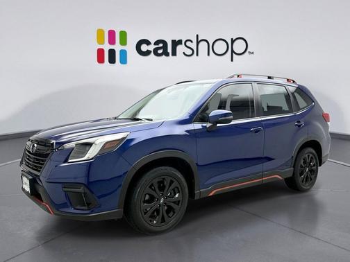 Sapphire Blue Pearl 2023 Subaru Forester Sport