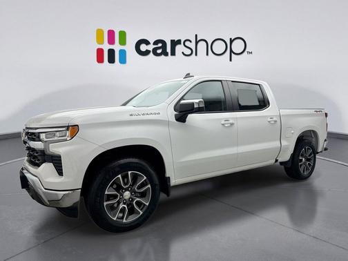 Summit White 2023 Chevrolet Silverado 1500 LT