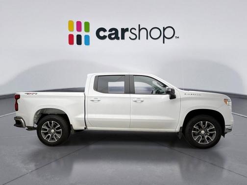 Summit White 2023 Chevrolet Silverado 1500 LT