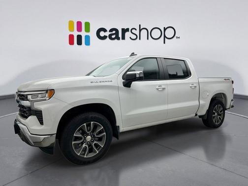 Summit White 2023 Chevrolet Silverado 1500 LT