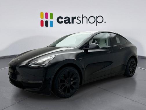 Solid Black 2021 Tesla Model Y Long Range Dual Motor All-Wheel Drive