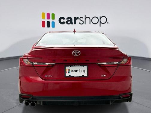 Supersonic Red 2025 Toyota Camry SE