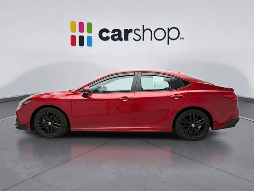 Supersonic Red 2025 Toyota Camry SE