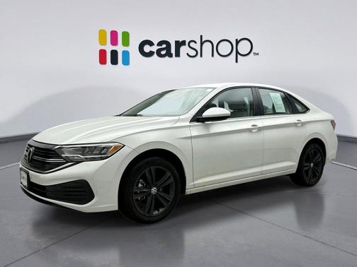 Opal White 2023 Volkswagen Jetta 1.5T SE