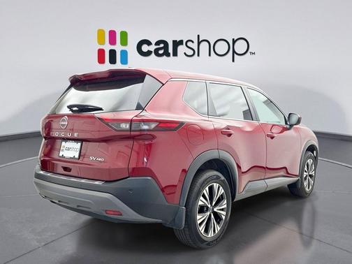 Scarlet Ember Tintcoat 2023 Nissan Rogue SV