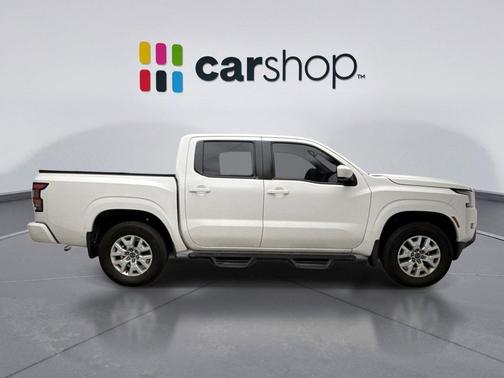 Glacier White 2023 Nissan Frontier SV