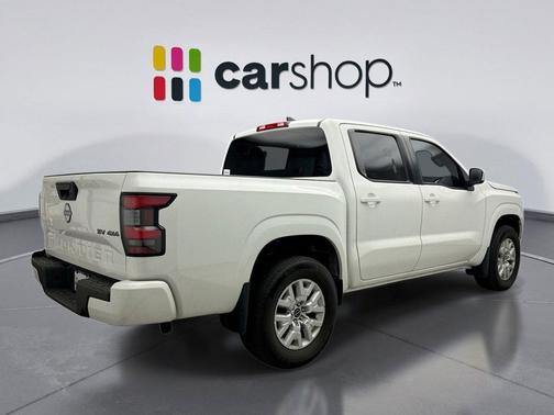 Glacier White 2023 Nissan Frontier SV