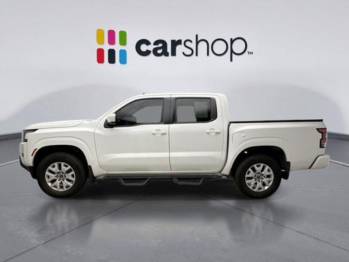 Glacier White 2023 Nissan Frontier SV