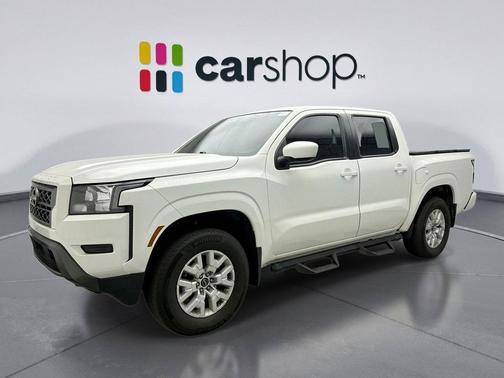 Glacier White 2023 Nissan Frontier SV