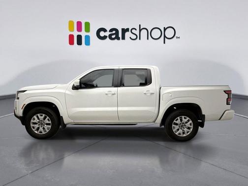 Glacier White 2023 Nissan Frontier SV