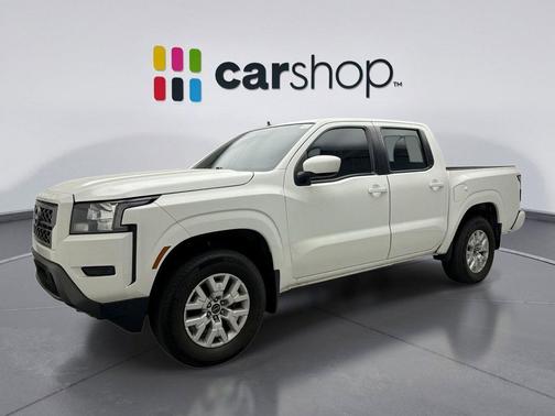 Glacier White 2023 Nissan Frontier SV