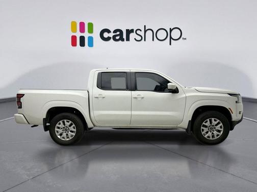 Glacier White 2023 Nissan Frontier SV