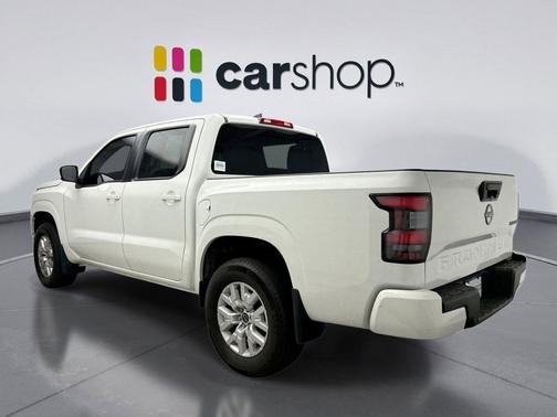 Glacier White 2023 Nissan Frontier SV