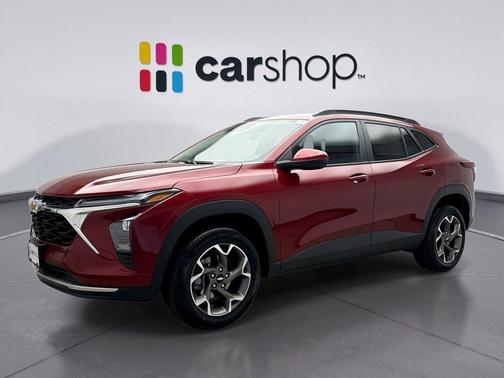 Crimson Metallic 2025 Chevrolet Trax LT