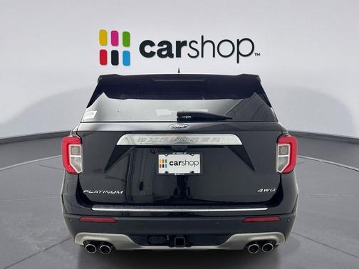 AGATE BLACK METALLIC 2021 Ford Explorer Platinum