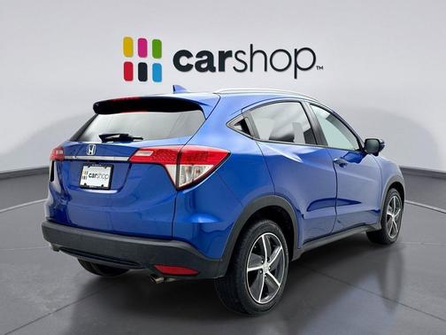 Aegean Blue 2021 Honda HR-V EX
