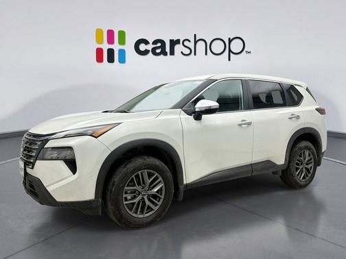 Glacier White 2024 Nissan Rogue S SUV