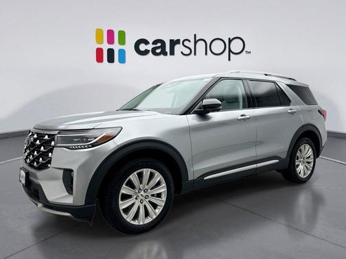 ICONIC SILVER METALLIC 2025 Ford Explorer Platinum