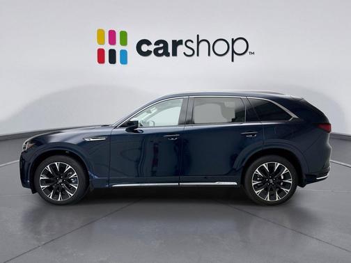 Deep Crystal Blue Mica 2025 Mazda CX-90 3.3 Turbo S Premium