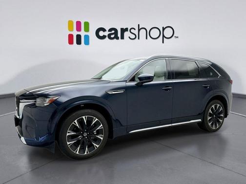 Deep Crystal Blue Mica 2025 Mazda CX-90 3.3 Turbo S Premium