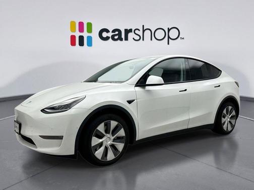 Pearl White 2020 Tesla Model Y Long Range Dual Motor All-Wheel Drive