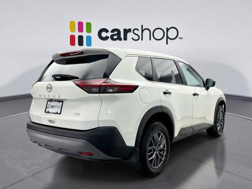 Glacier White 2023 Nissan Rogue S