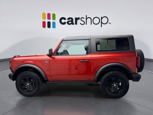 HOT PEPPER RED MET TINT CC 2024 Ford Bronco Black Diamond