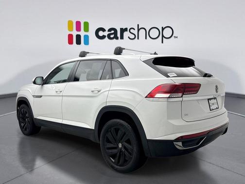 Pure White 2023 Volkswagen Atlas Cross Sport 2.0T SE w/Technology 4MOTION