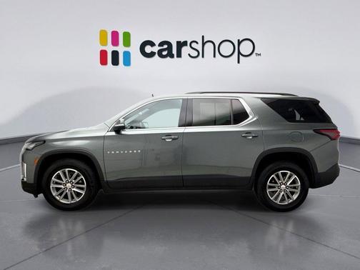 Silver Sage Metallic 2023 Chevrolet Traverse LT Leather