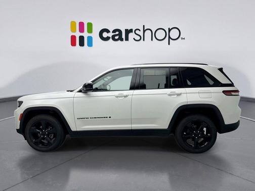 Bright White Clearcoat 2023 Jeep Grand Cherokee Altitude