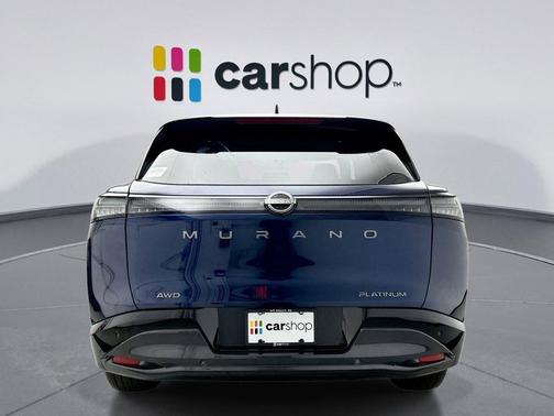 Deep Ocean Blue Pearl/Super Black 2025 Nissan Murano Platinum