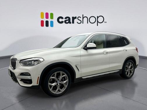 Alpine White 2021 BMW X3 xDrive30i