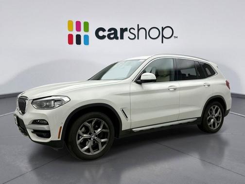 Alpine White 2021 BMW X3 xDrive30i