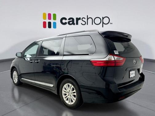 Midnight Black Metallic 2017 Toyota Sienna XLE Premium