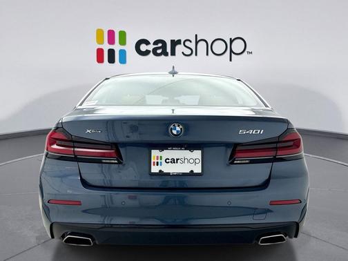 Arctic Race Blue Metallic 2023 BMW 540 i xDrive