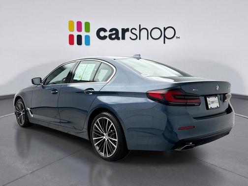 Arctic Race Blue Metallic 2023 BMW 540 i xDrive