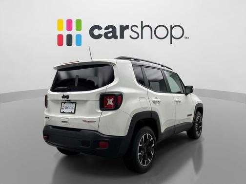 Alpine White Clearcoat 2023 Jeep Renegade Trailhawk