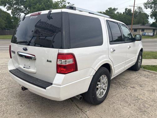White Platinum Metallic Tri-Coat 2012 Ford Expedition Limited