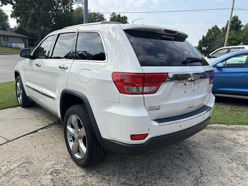 Stone White Clearcoat 2012 Jeep Grand Cherokee Limited