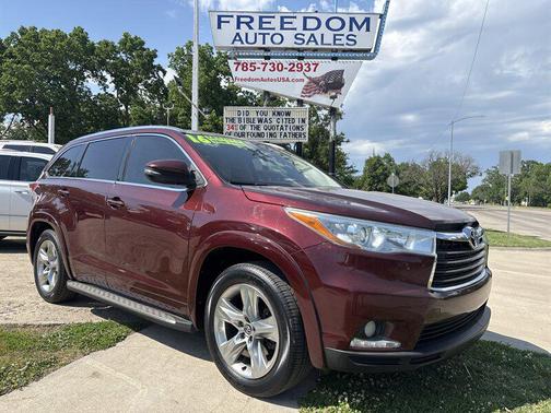 Ooh La La Rouge Mica 2016 Toyota Highlander Limited