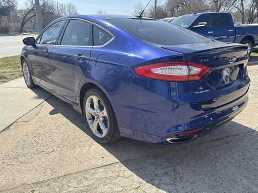 Deep Impact Blue 2015 Ford Fusion SE