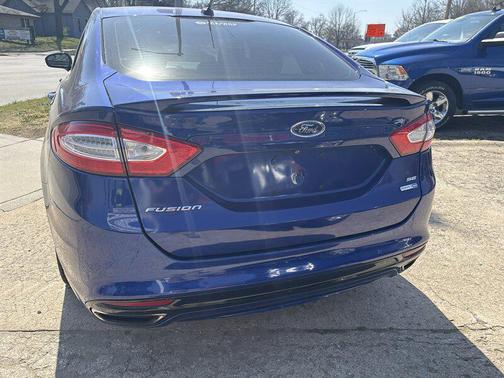 Deep Impact Blue 2015 Ford Fusion SE