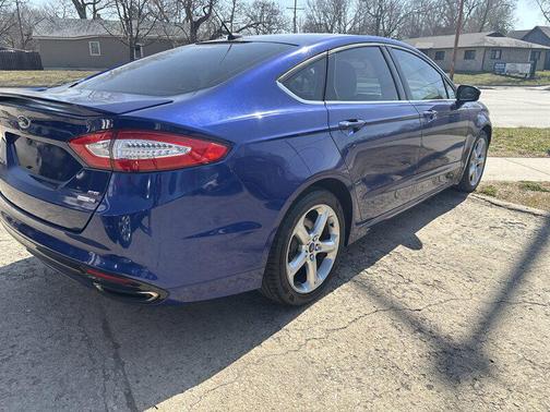 Deep Impact Blue 2015 Ford Fusion SE