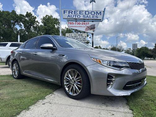 Titanium Gray 2016 Kia Optima SXL Turbo